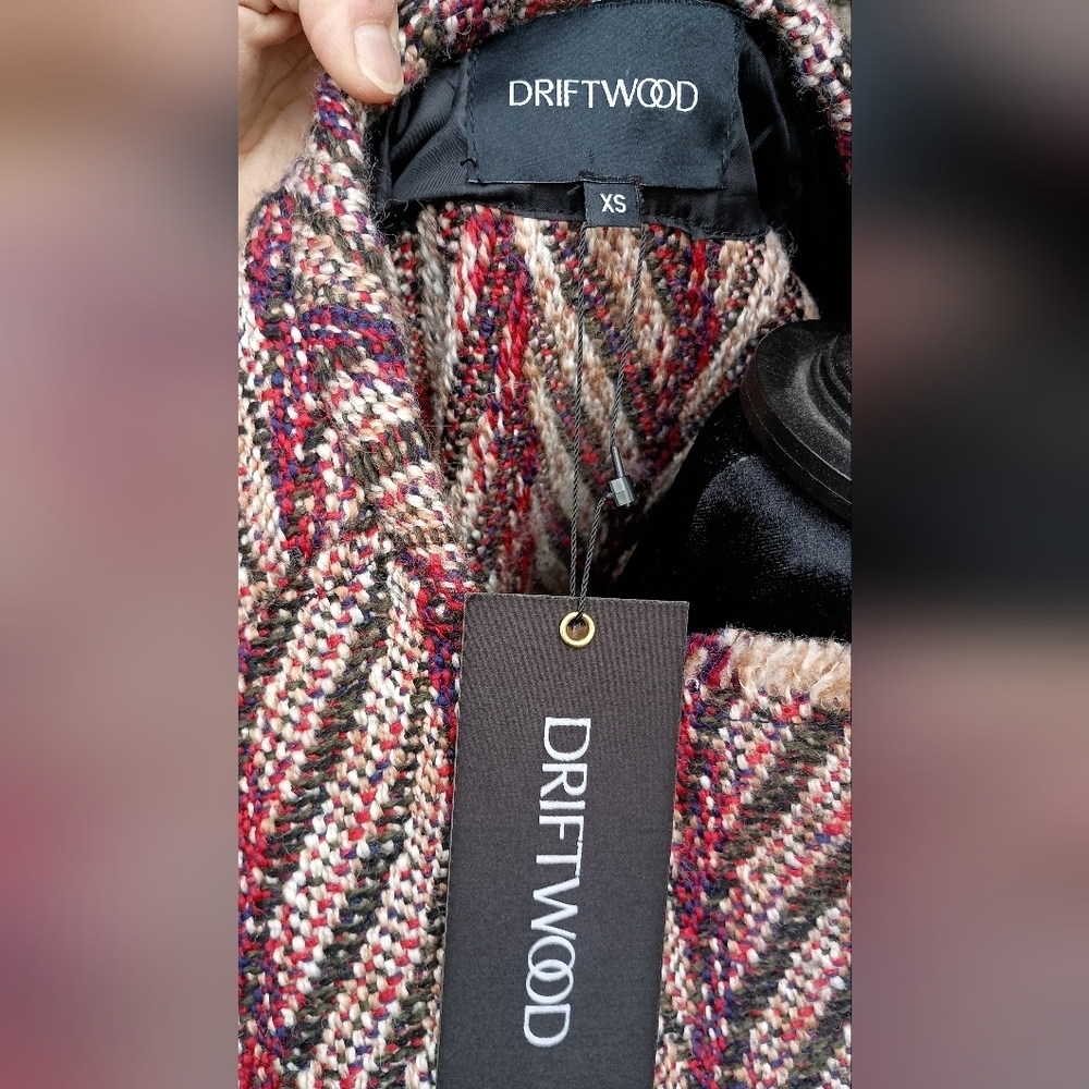 NWT Driftwood Stylish Women's Multicolor Tweed Jacket_XS - Picture 8 of 8